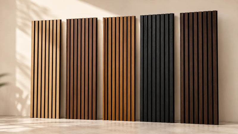How to Choose the Right Wood Slat Wall Panel Color