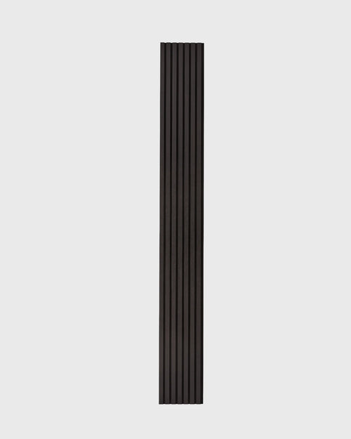 NORDAN Acoustic Slat Wood Wall Panels - Dark Walnut