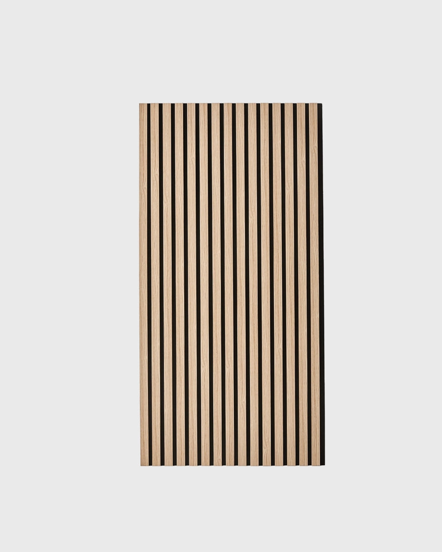 NORDAN Acoustic Slat Wood Wall Panels - Oak