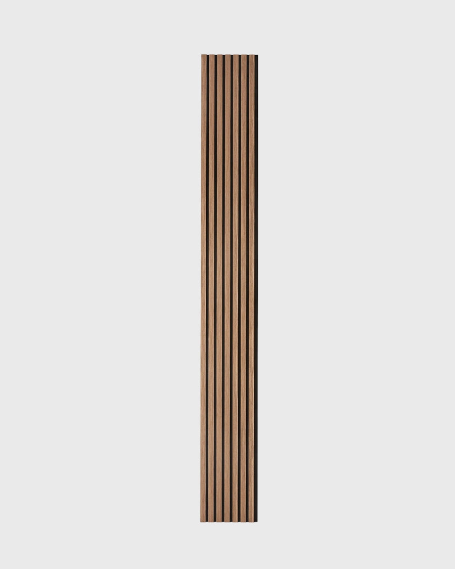 NORDAN Acoustic Slat Wood Wall Panels - Teak