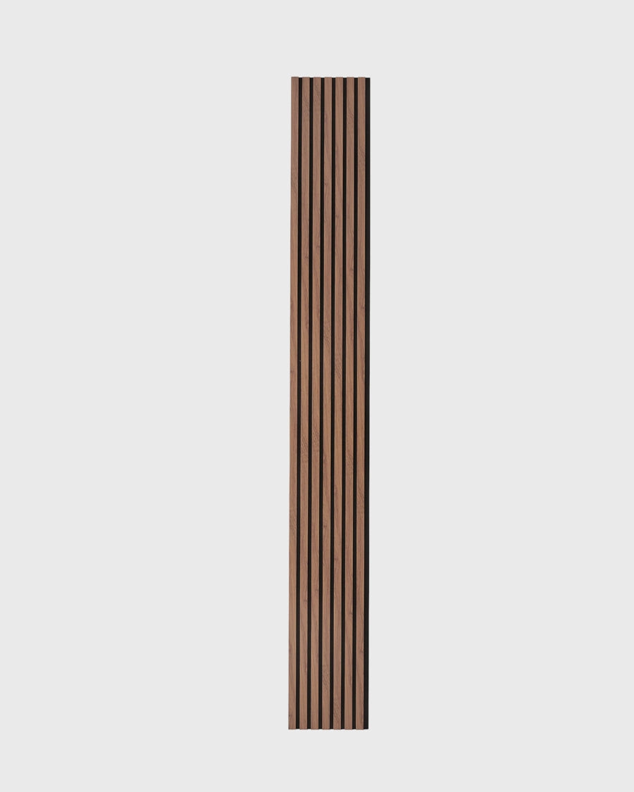 NORDAN Acoustic Slat Wood Wall Panels - Walnut